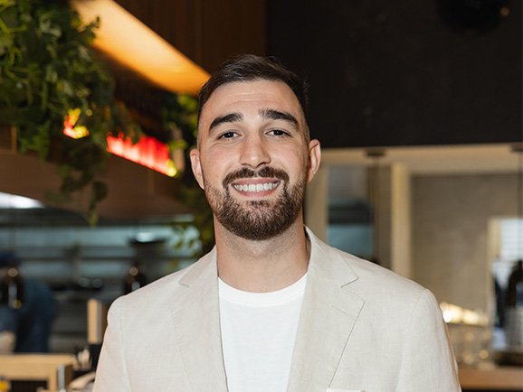 Portrait of Joseph Vartuli, Founder of Mini Champions.
